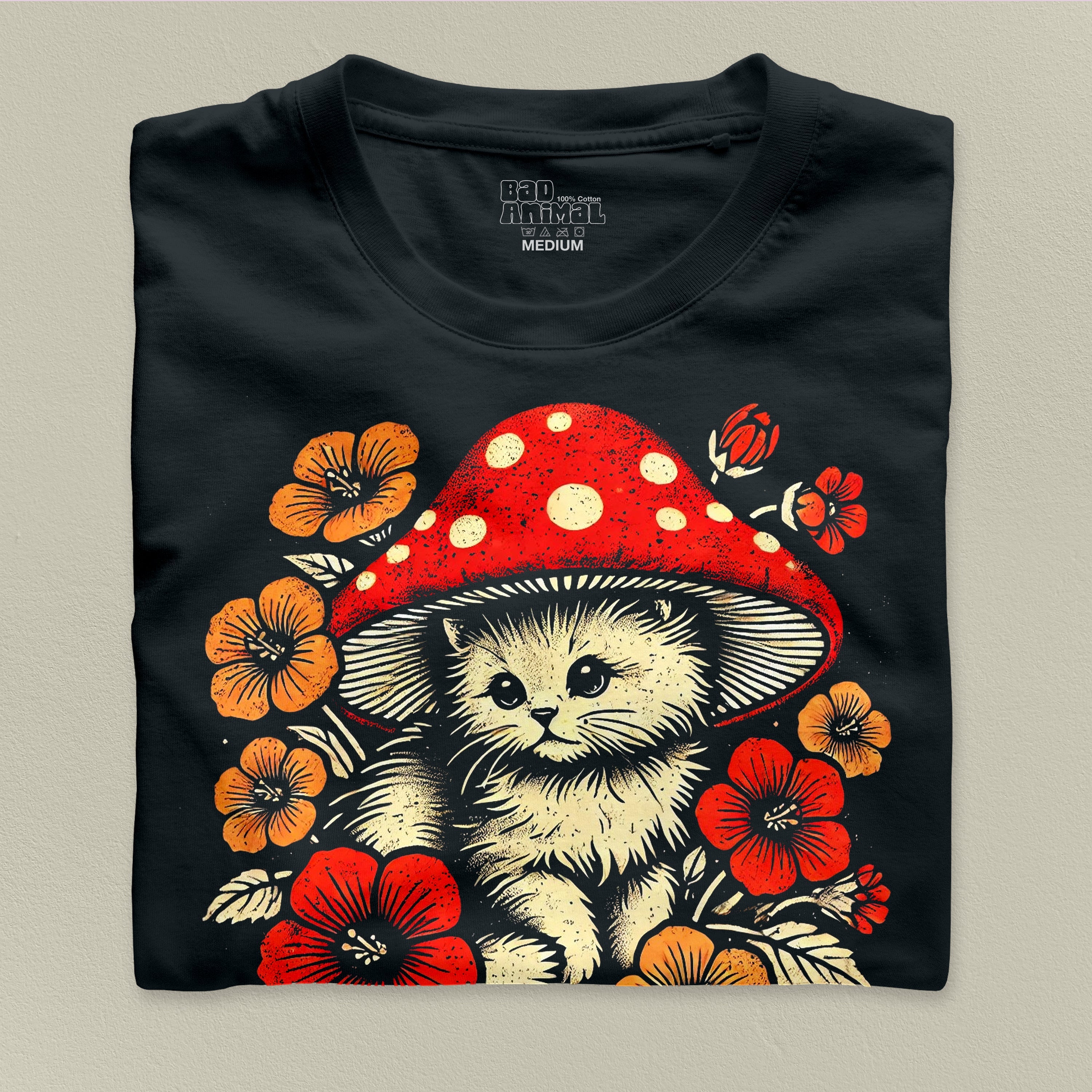 Mushroom Kitten