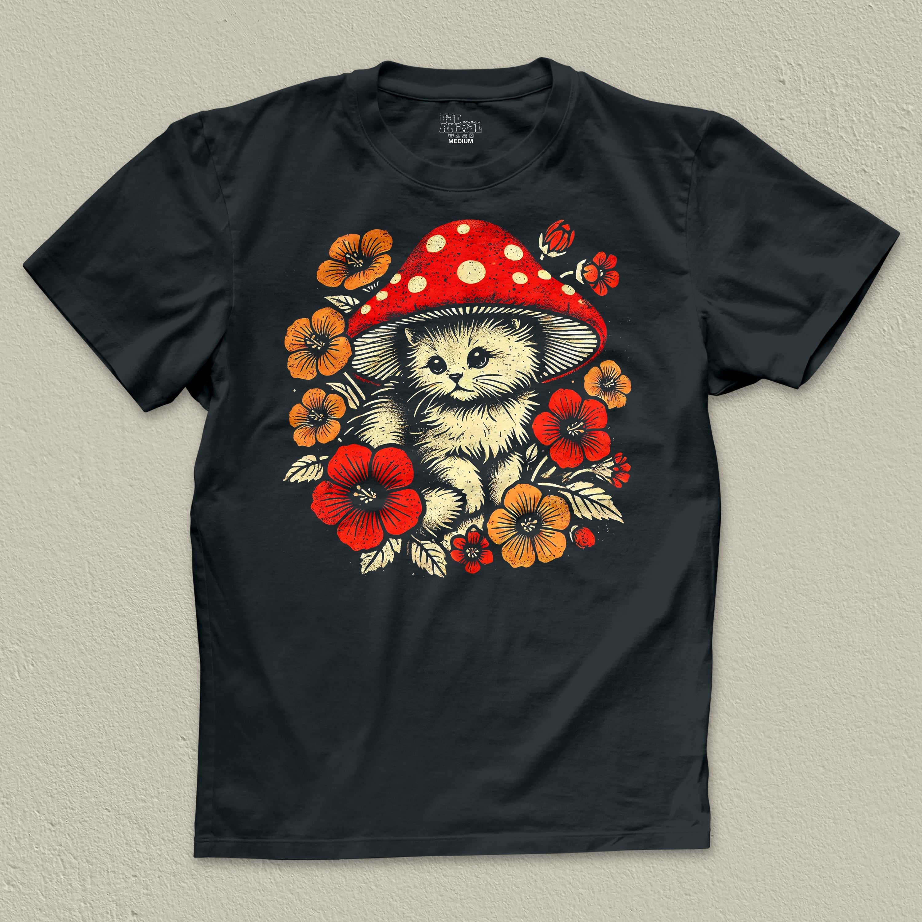 Mushroom Kitten